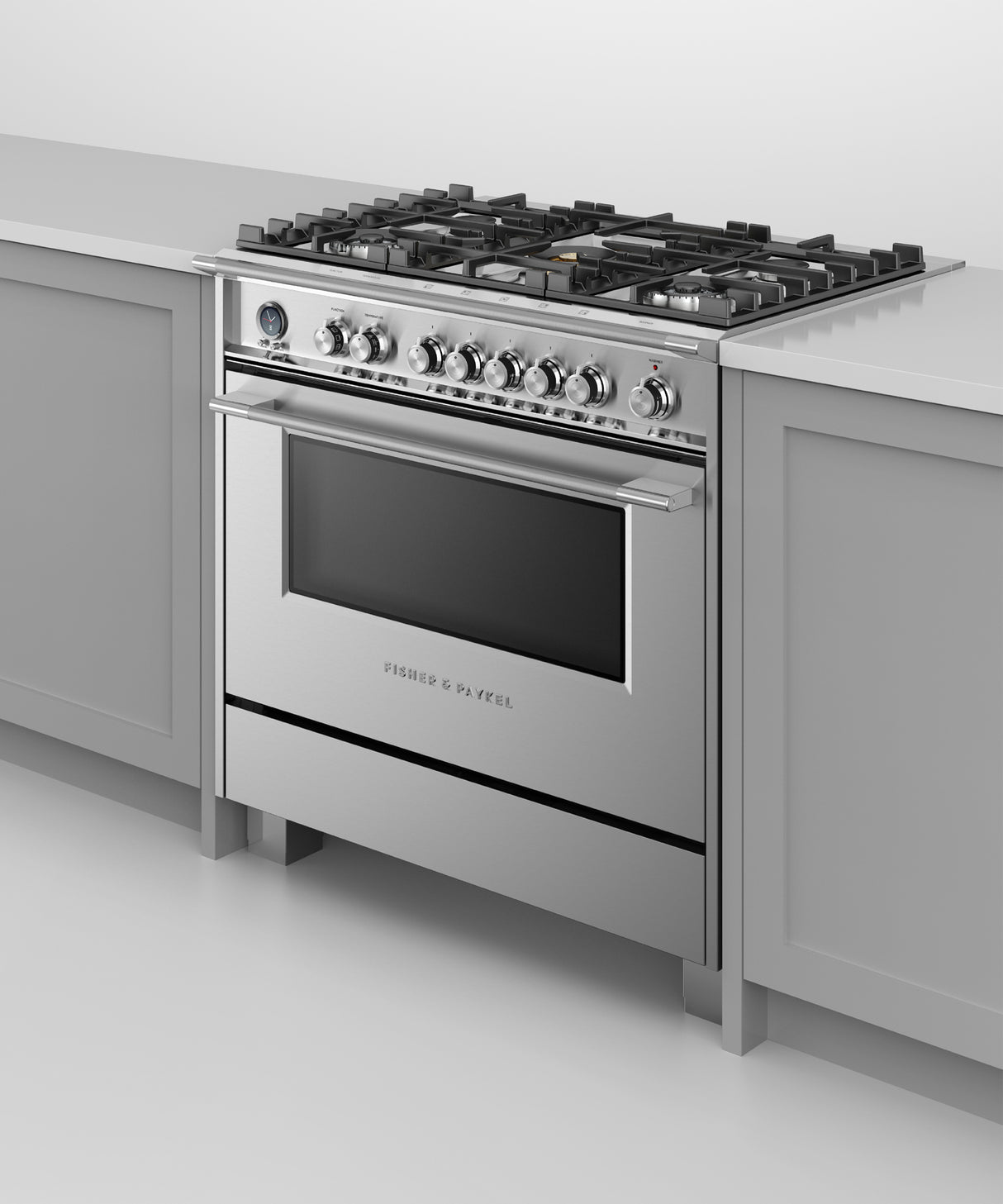 Fisher & Paykel OR36SCG6X1 36-inch Classic Dual Fuel Range, Stainless Steel - Image 5