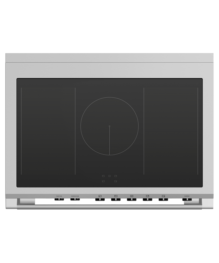 Fisher & Paykel OR36SCI6R1 range top studio view