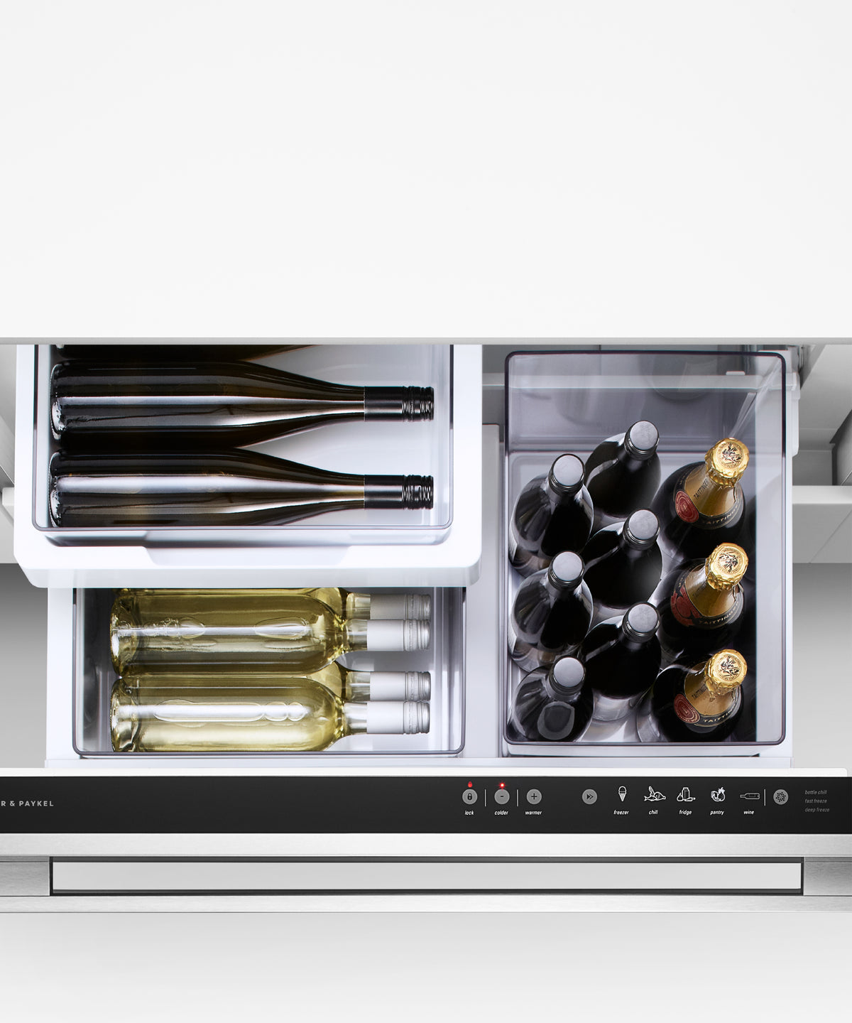 Fisher & Paykel 36 inch Series 9 Integrated CoolDrawer feature detail, view 2