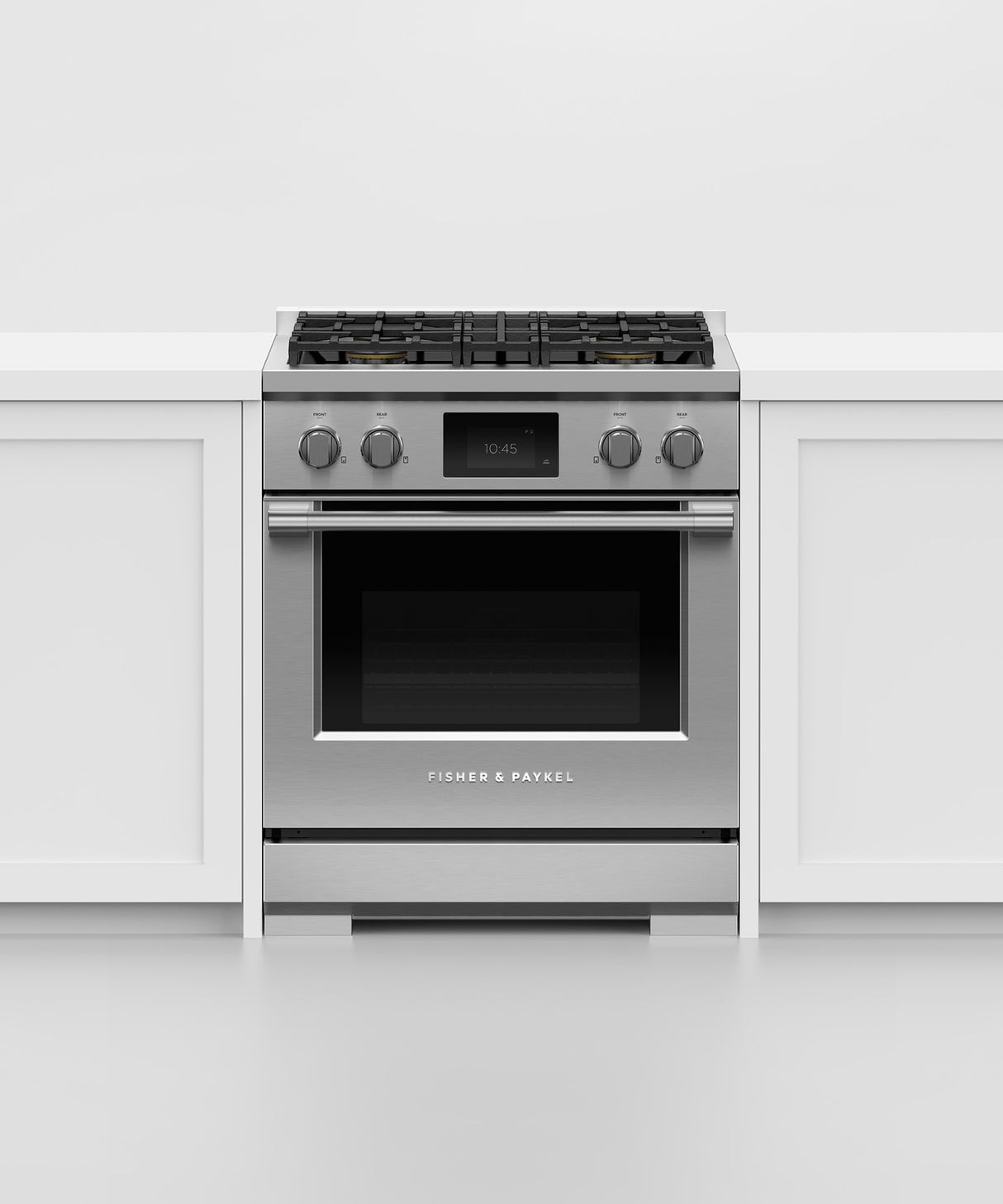 Fisher & Paykel RDV3-304-N 30-inch Professional Dual Fuel 4 Burner Range, Natural Gas - Image 4