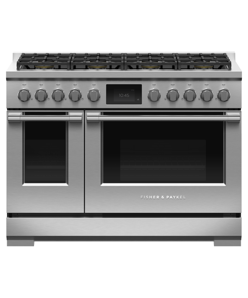 Fisher & Paykel RDV3-488-L 48-inch Professional Dual Fuel 8 Burner Range, LPG - Image 1