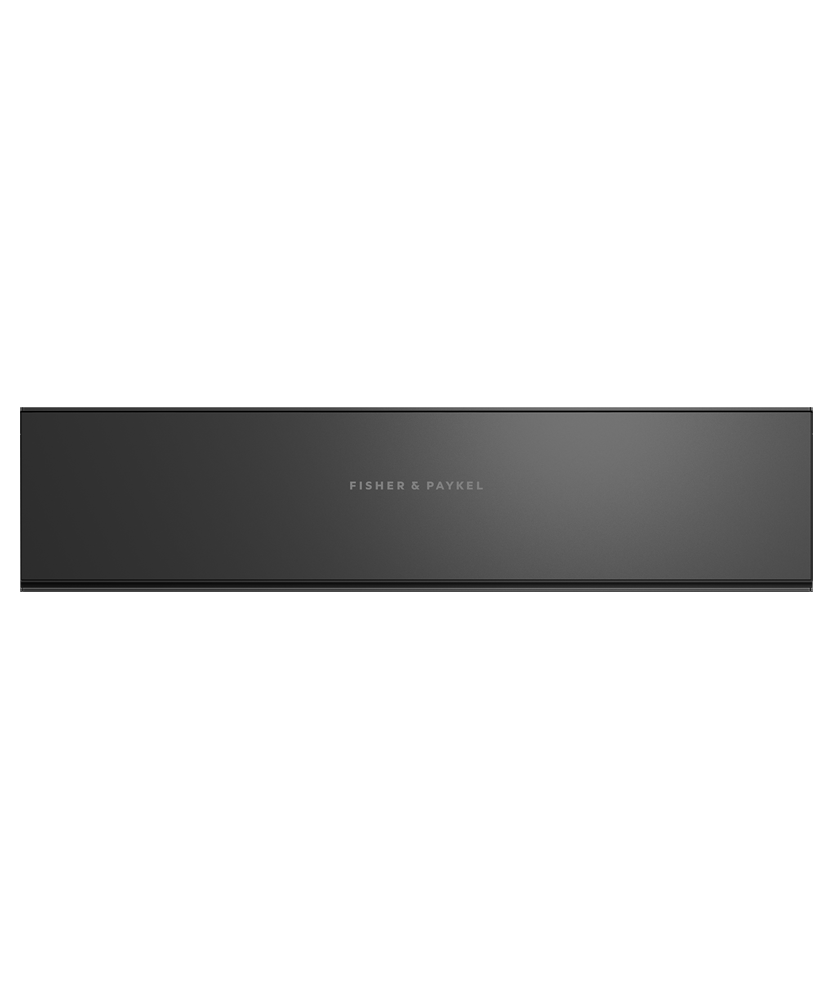 Fisher & Paykel VB24SDEB1 24-inch Minimal Vacuum Seal Drawer, Black - Front View