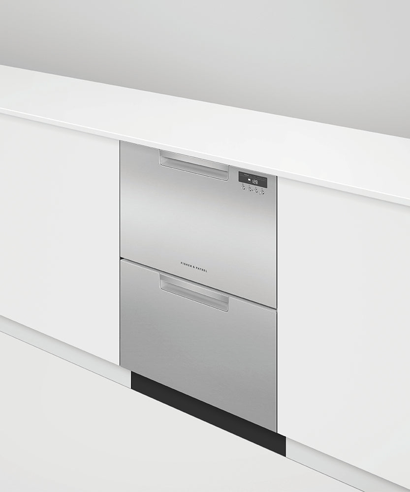 Fisher & Paykel DD24DAX9_N Series 7 Contemporary Double DishDrawer Dishwasher, Stainless Steel - Image 2