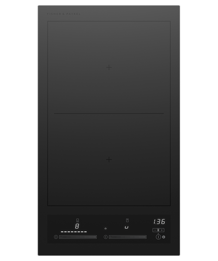 Fisher & Paykel CI122ZDTB5 Series 7 12 Inch Minimal 2 Zone Induction Cooktop - Image 1