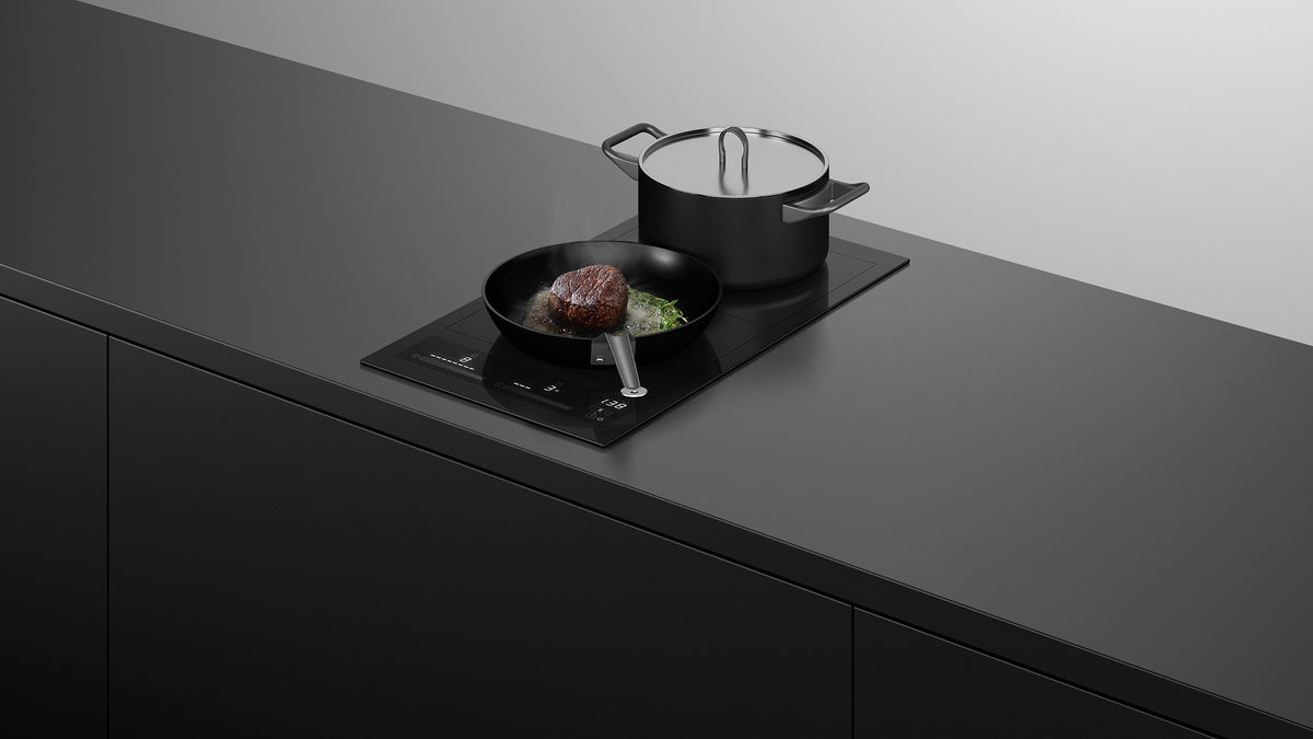Fisher & Paykel CI122ZDTB5 Series 7 12 Inch Minimal 2 Zone Induction Cooktop - Image 3