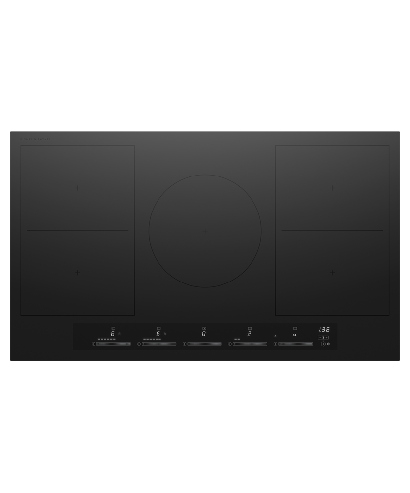 Fisher & Paykel CI365ZZDTB5 Series 7 36 Inch Minimal 5 Zone Induction Cooktop - Image 1
