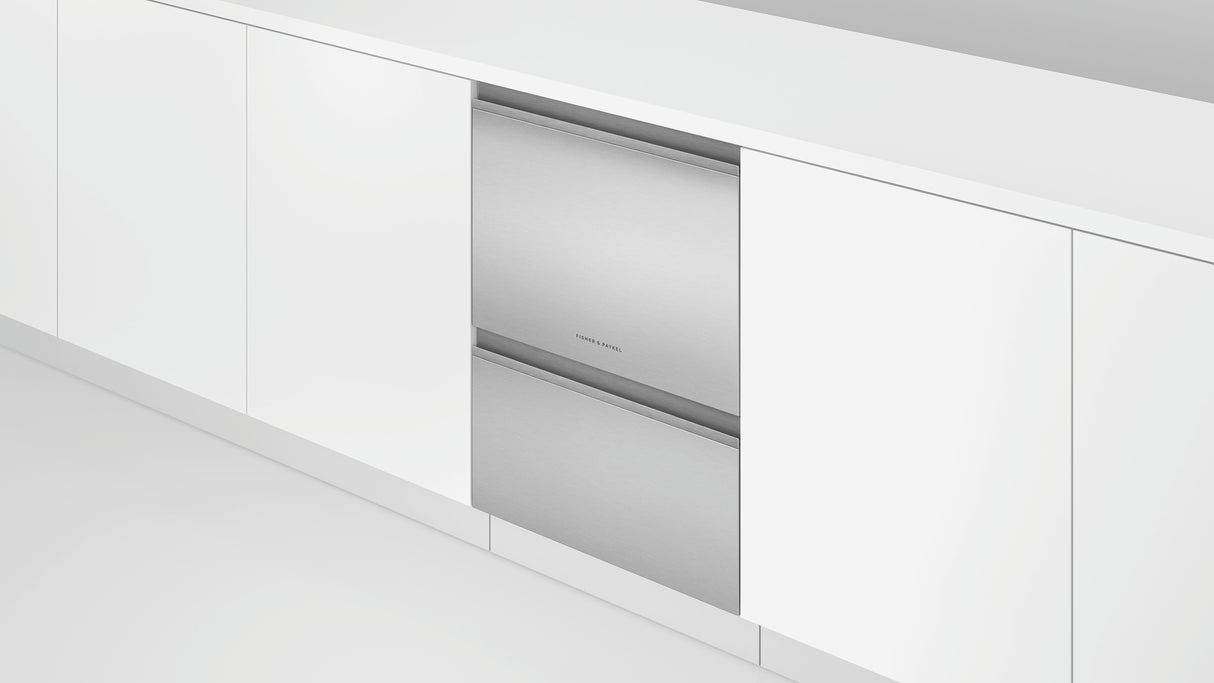 Fisher & Paykel DD24DT4NX9 Series 9 Contemporary Tall Double DishDrawer Dishwasher, Stainless Steel - Image 6