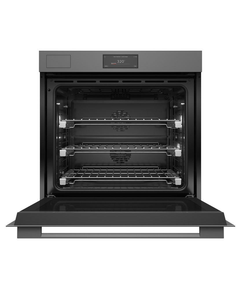 Fisher & Paykel OB30SMPSUG3 30" Series 11 Minimal Self-Cleaning Steam Assist Oven - Angle View