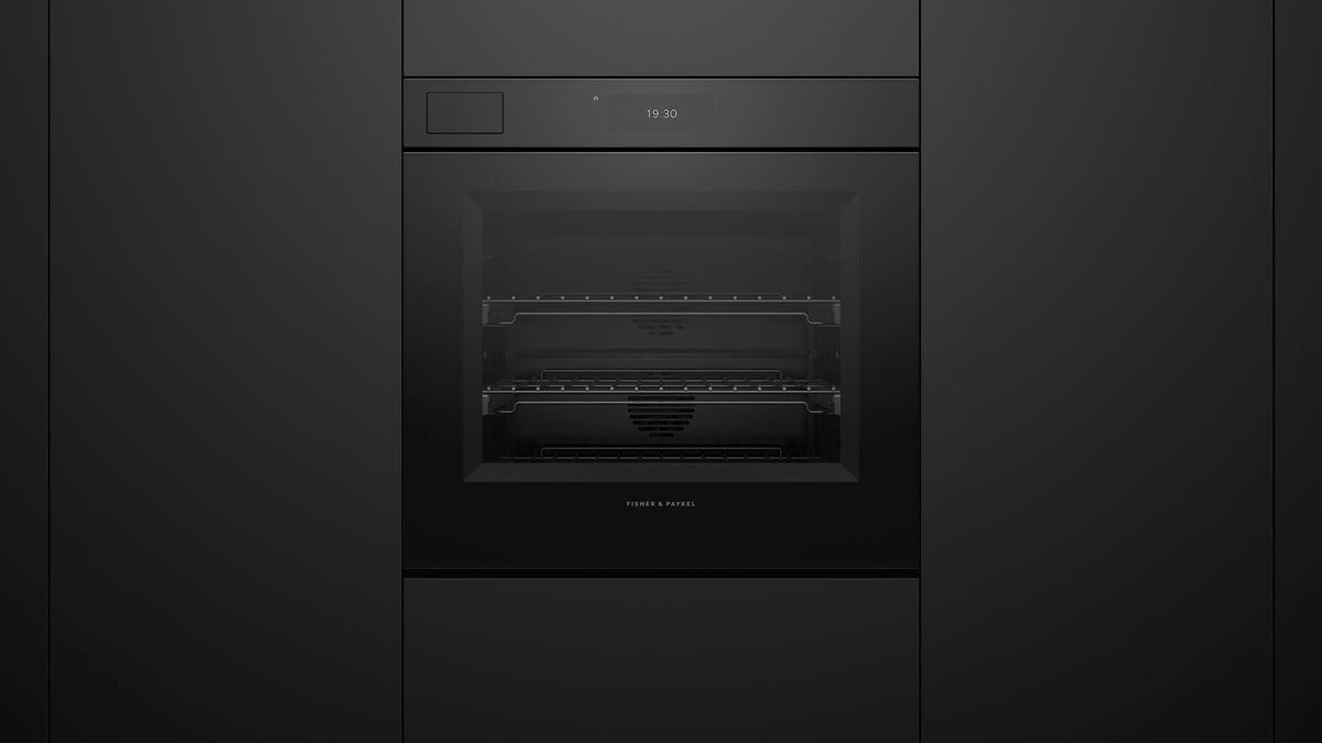 Fisher & Paykel OB30SMPSUNB3 30" Series 11 Minimal Handleless Self-Cleaning Steam Assist Oven - In-Situ Kitchen View