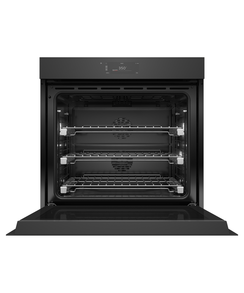 Fisher & Paykel OB30SMPUNB3 30" Series 9 Minimal Handleless Self-Cleaning Oven - Angle View