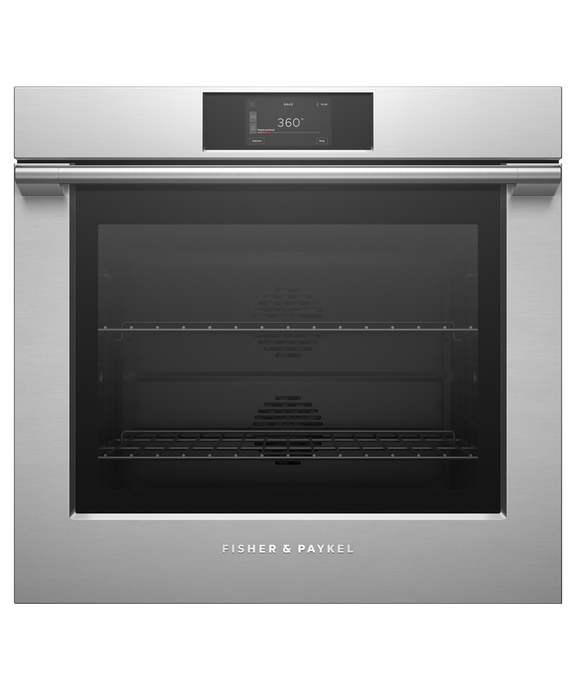 Fisher & Paykel OB30SPPTX3 30" Series 7 Professional Self-Cleaning Oven - Front View