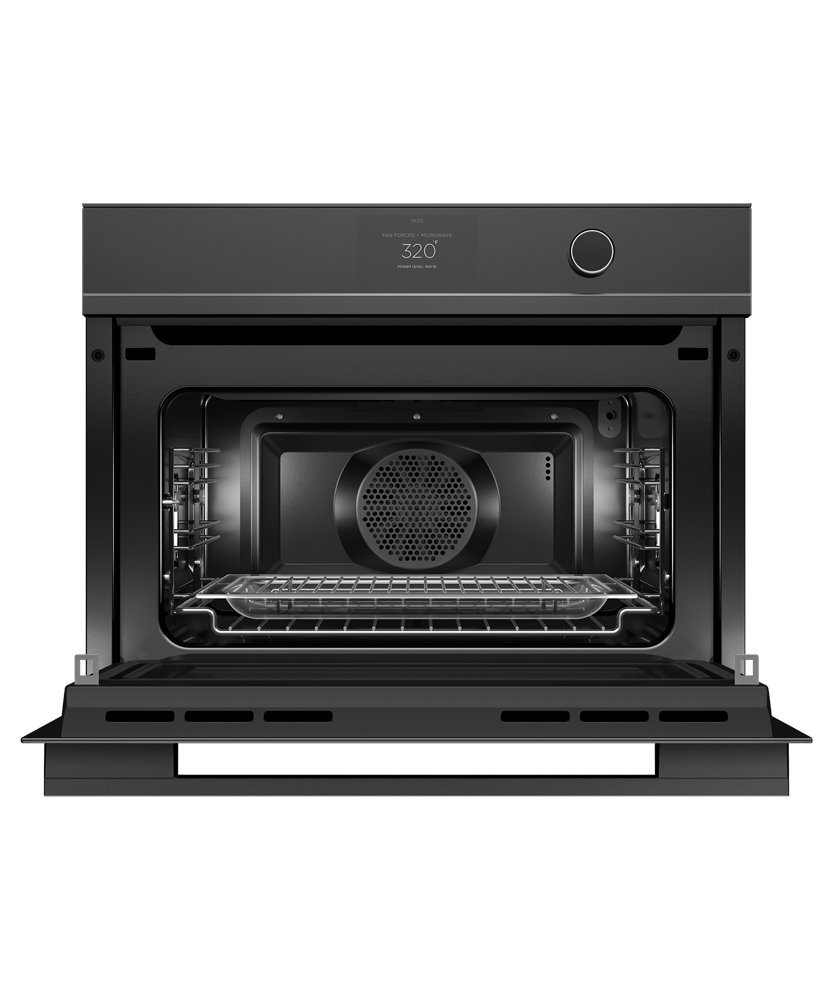 Fisher & Paykel OM24NDTDB1 Minimal Compact Convection-Speed Oven - Angle View