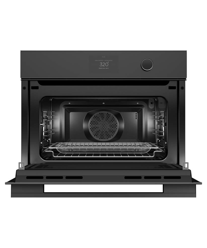 Fisher & Paykel OM24NMTDB1 Minimal Compact Convection-Speed Oven - Angle View
