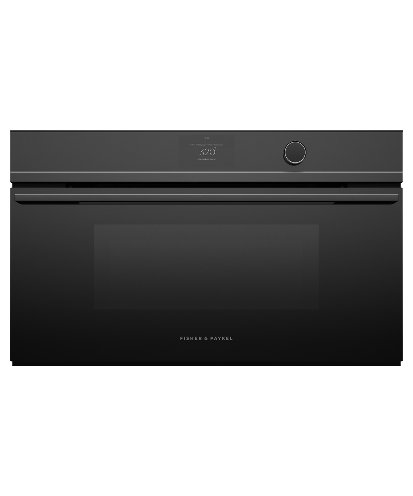 Fisher & Paykel OM30NDTDB1 30-inch Minimal Convection-Speed Oven - Front View