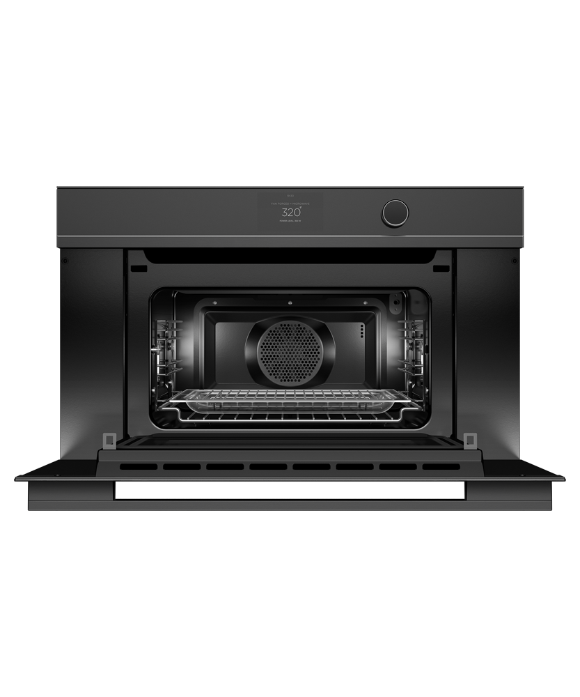 Fisher & Paykel OM30NDTDB1 30-inch Minimal Convection-Speed Oven - Angle View