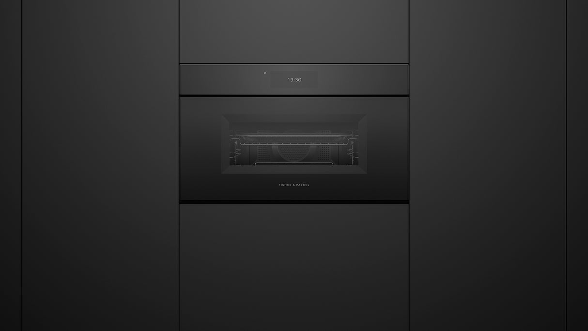 Fisher & Paykel OM30NMUNB3 Convection-Speed Oven Installed - Alternate View