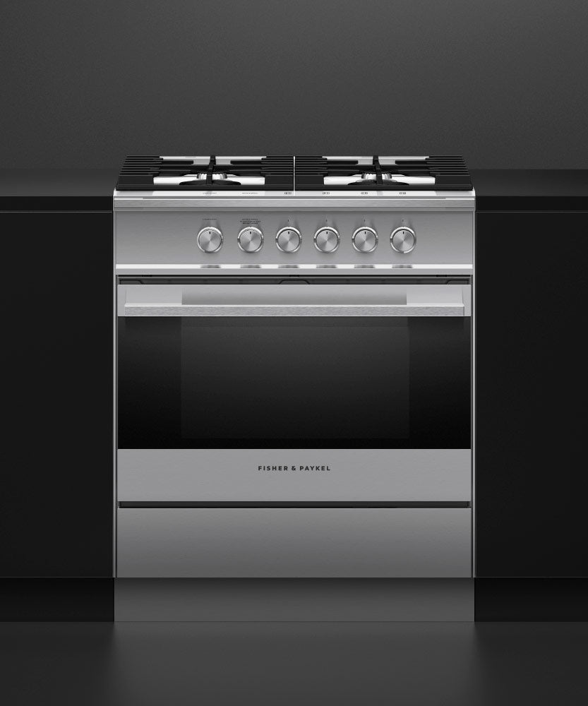 Fisher & Paykel OR30SDG4X1 range installed in modern kitchen