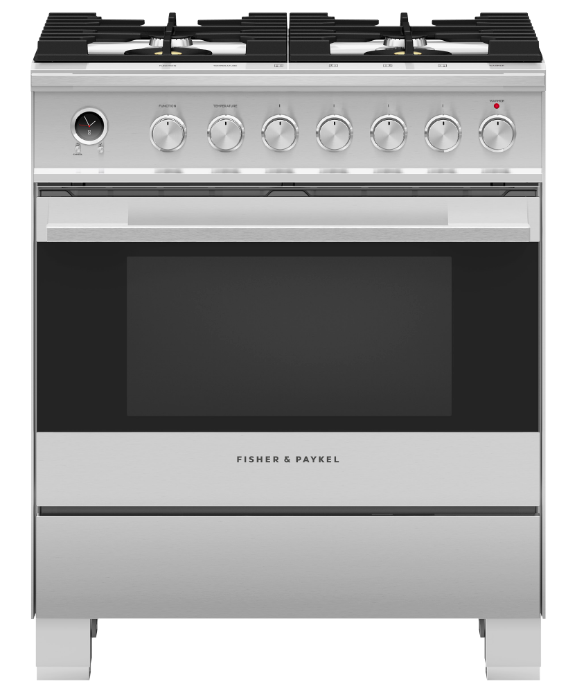 Fisher & Paykel OR30SDG6X1 30-inch Contemporary Dual Fuel Range - Image 1