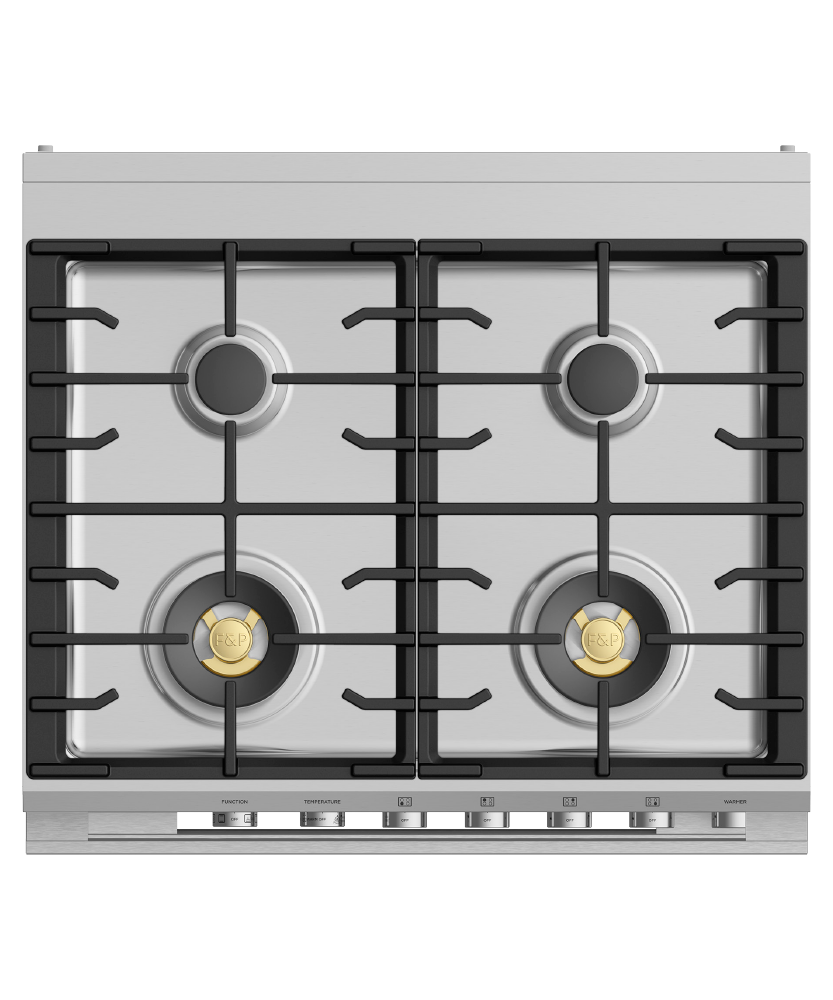Fisher & Paykel OR30SDG6X1 30-inch Contemporary Dual Fuel Range - Image 2