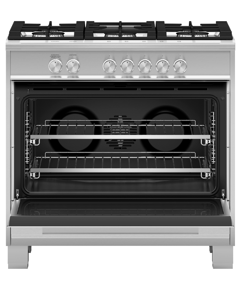 Fisher & Paykel OR36SDG4X1 cooktop burner detail