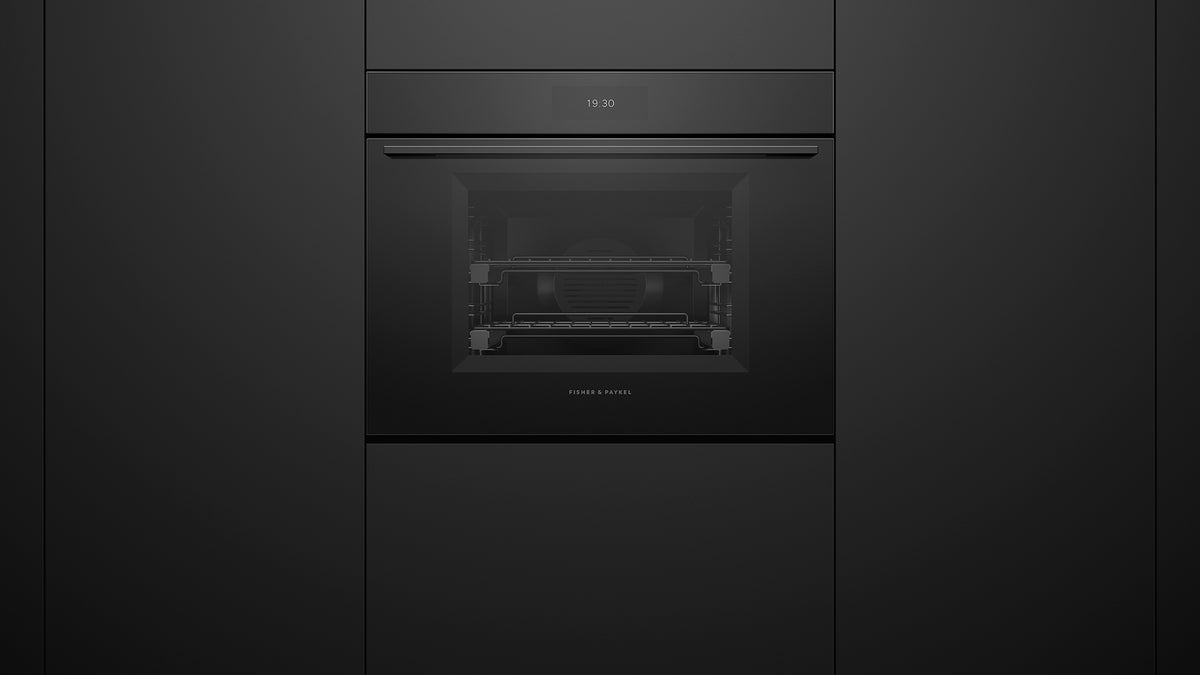 Fisher & Paykel OS30SMUB3 Combi-Steam Oven Installed - Alternate View