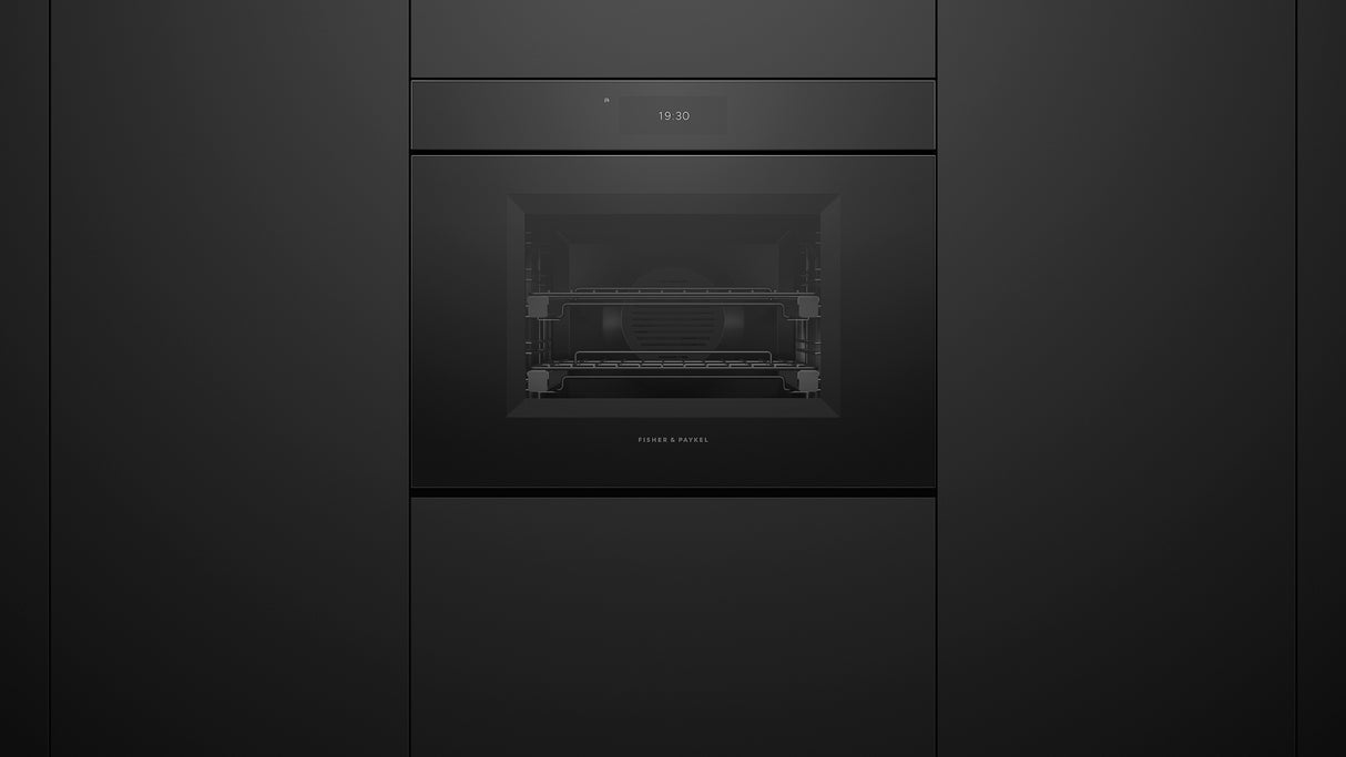Fisher & Paykel OS30SMUNB3 Combi-Steam Oven Installed - Alternate View