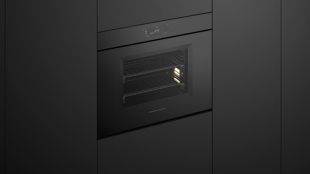 Fisher & Paykel OS30SMUNB3 Combi-Steam Oven Installed in Kitchen