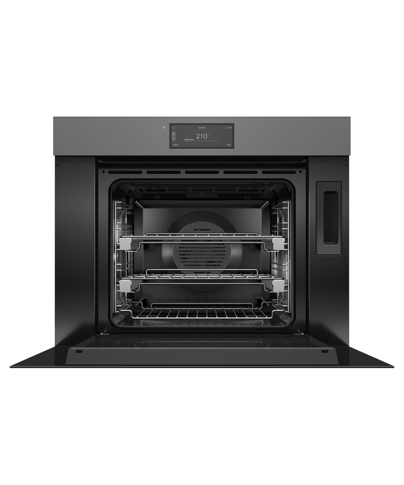 Fisher & Paykel OS30SMUNG3 Minimal Handleless Combi-Steam Oven - angled view