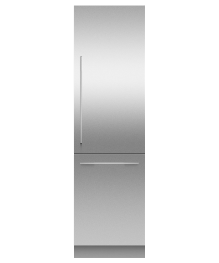 Fisher & Paykel RS2484WRUE1 24" Series 11 Integrated Column Refrigerator Freezer, Ice & Water, Panel Ready, Right Hinge - Front View