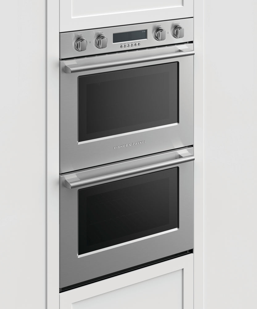 Fisher & Paykel WODV3-30 30" Series 7 Professional Self-Cleaning Double Oven, 10 Function - Product Detail View