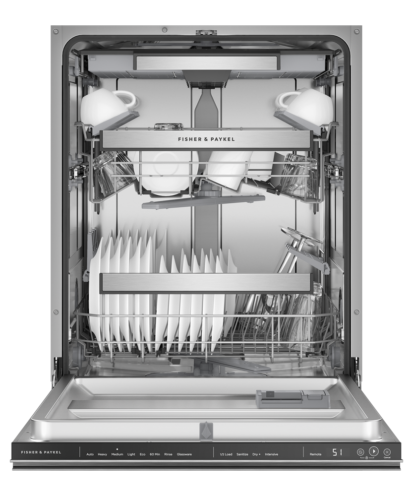 Fisher & Paykel DW24UNT4X2 Contemporary Tall Built-in Dishwasher - Image 2