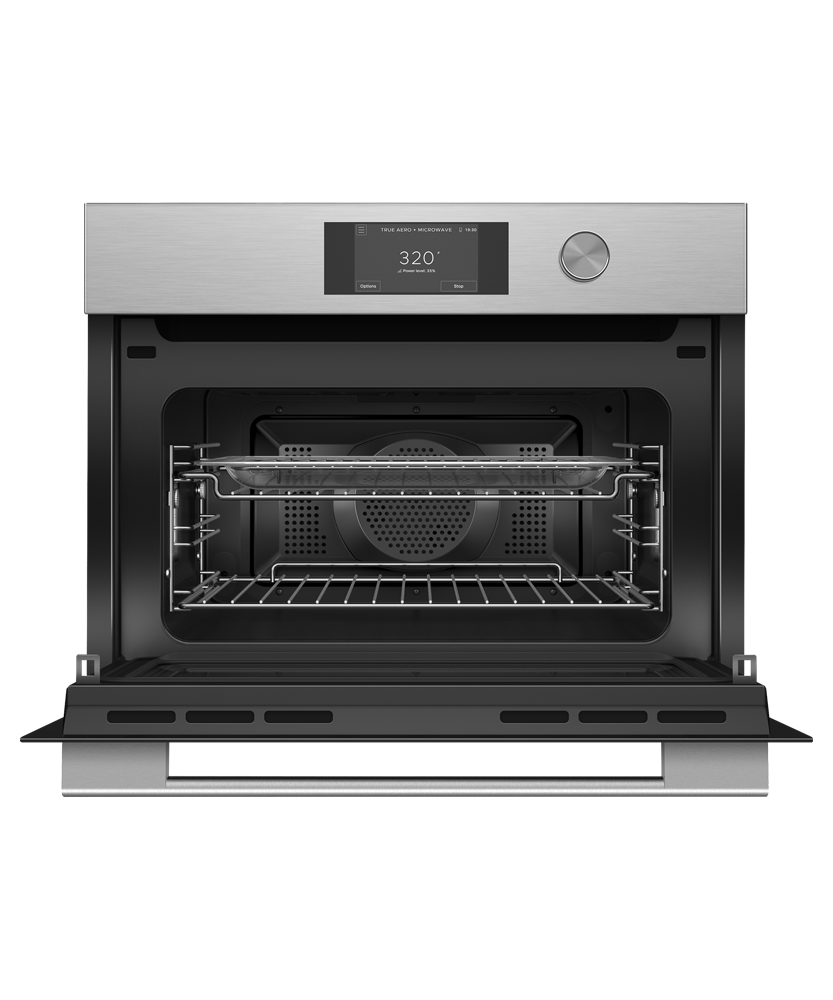 Fisher & Paykel OM24NCTDX5 Contemporary Convection-Speed Oven - Angle View