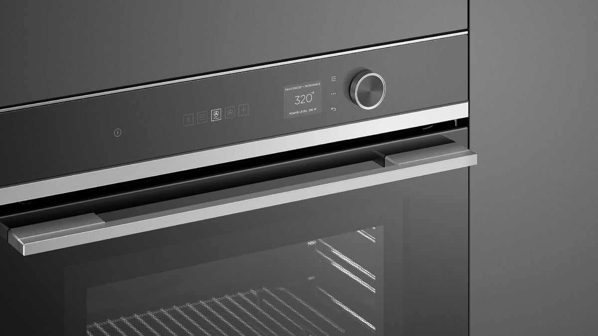 Fisher & Paykel OM24NDLX1 Convection-Speed Oven - Easy to Use Display