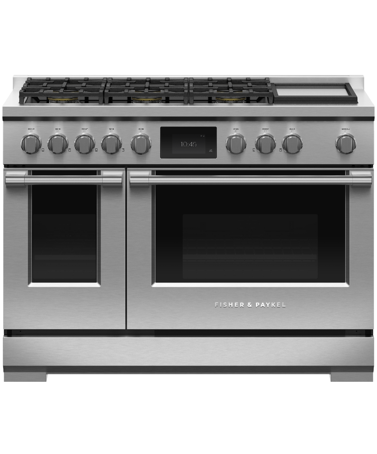 Fisher & Paykel RDV3-486GD-L 48-inch Professional Dual Fuel Range with Griddle, LPG - Image 3