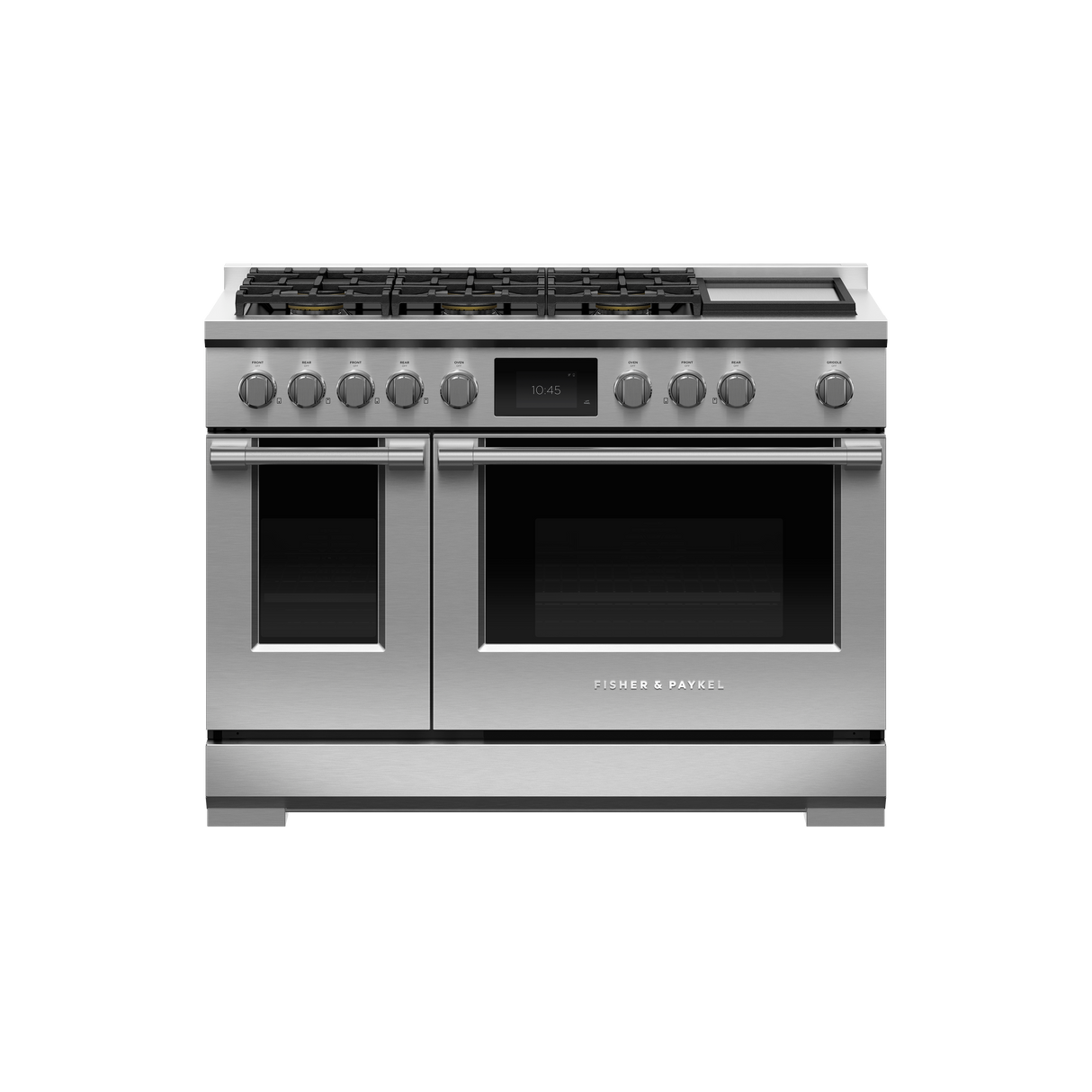 Fisher & Paykel RDV3-486GD-L 48-inch Professional Dual Fuel Range with Griddle, LPG - Image 2