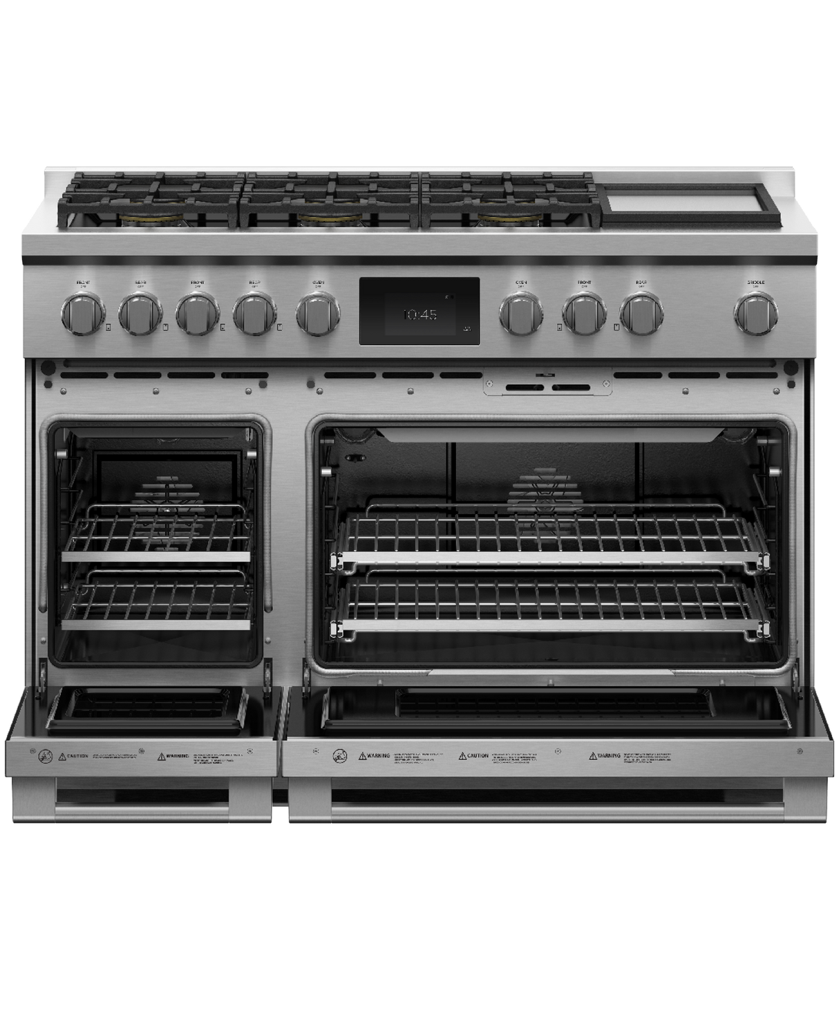 Fisher & Paykel RDV3-486GD-L 48-inch Professional Dual Fuel Range with Griddle, LPG - Image 4