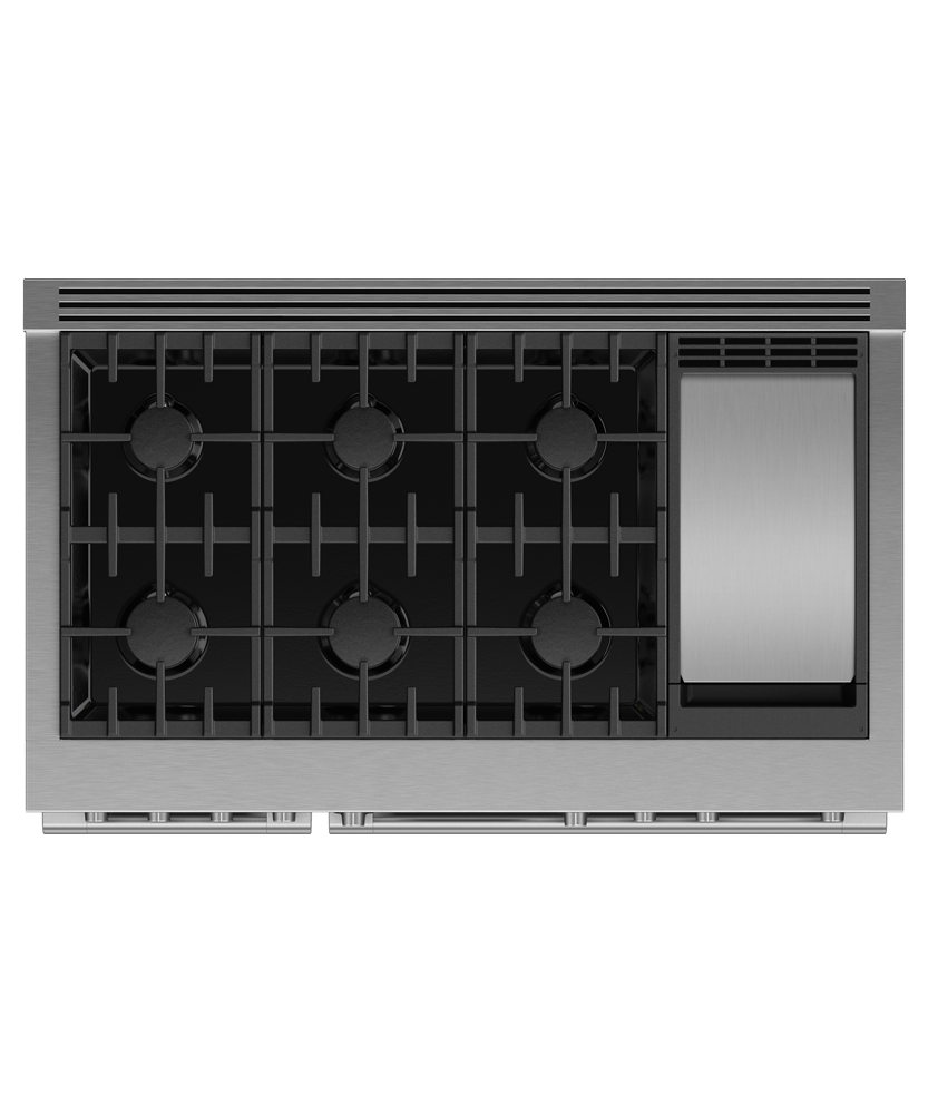 Fisher & Paykel RDV3-486GD-N 48-inch Professional Dual Fuel Range with Griddle, Natural Gas - Image 2