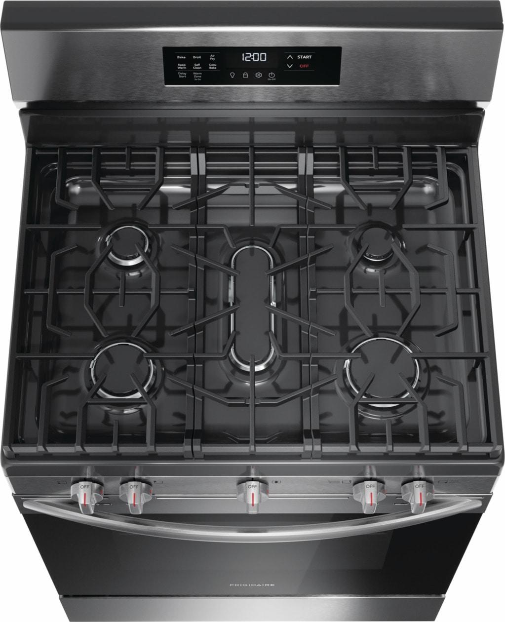 Frigidaire 30" Gas Range with Air Fry - (FCRG3083AS)