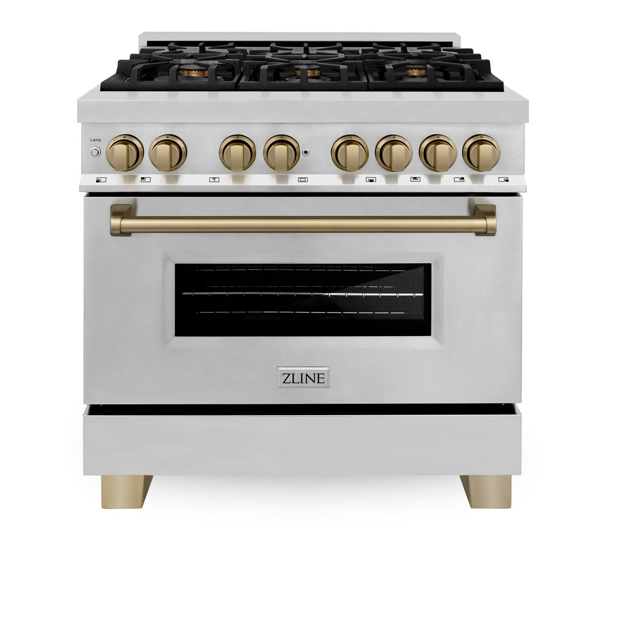 ZLINE RAZ-36-CB Dual Fuel Range - image 1