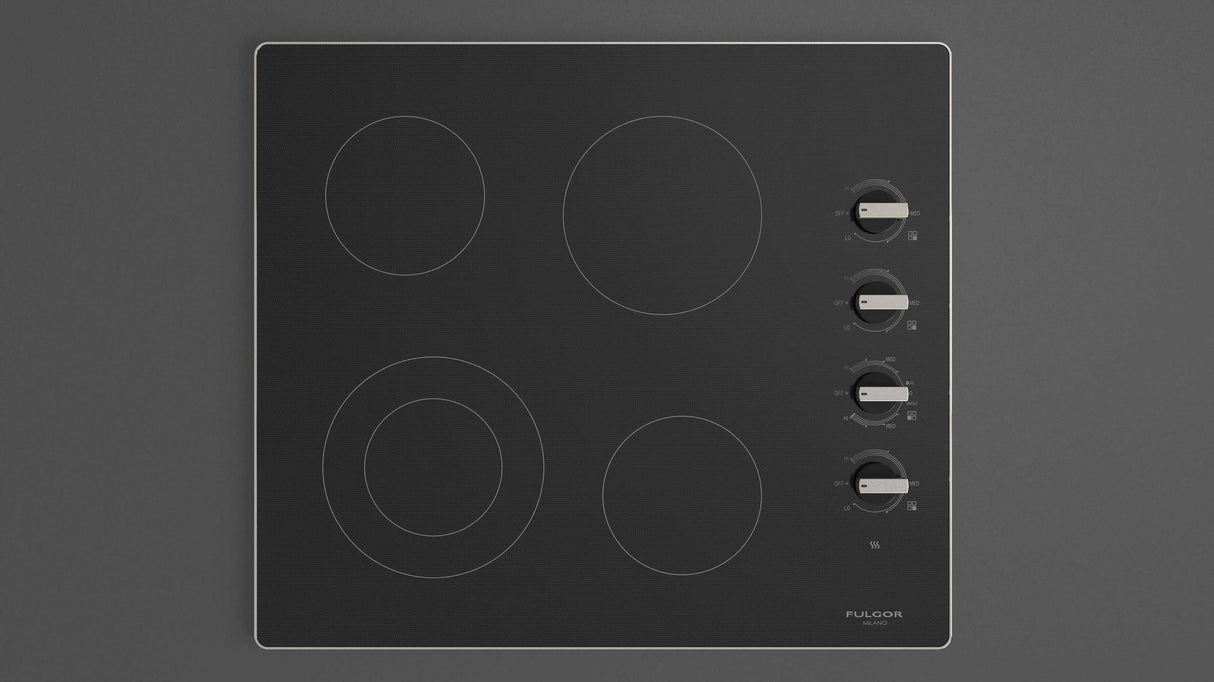 24" RADIANT COOKTOP WITH KNOBS - (F3RK24S2)