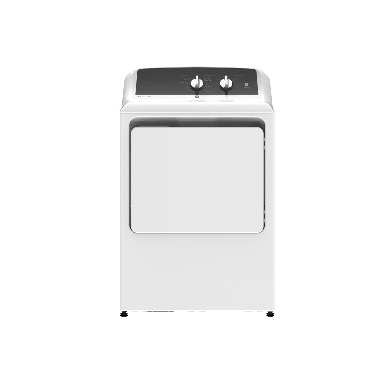 GE 6.2 cu. ft. Capacity Electric Dryer with Up To 120 ft. Venting​ and 5-yr Limited Warranty​ - (GTX52EASPWB)
