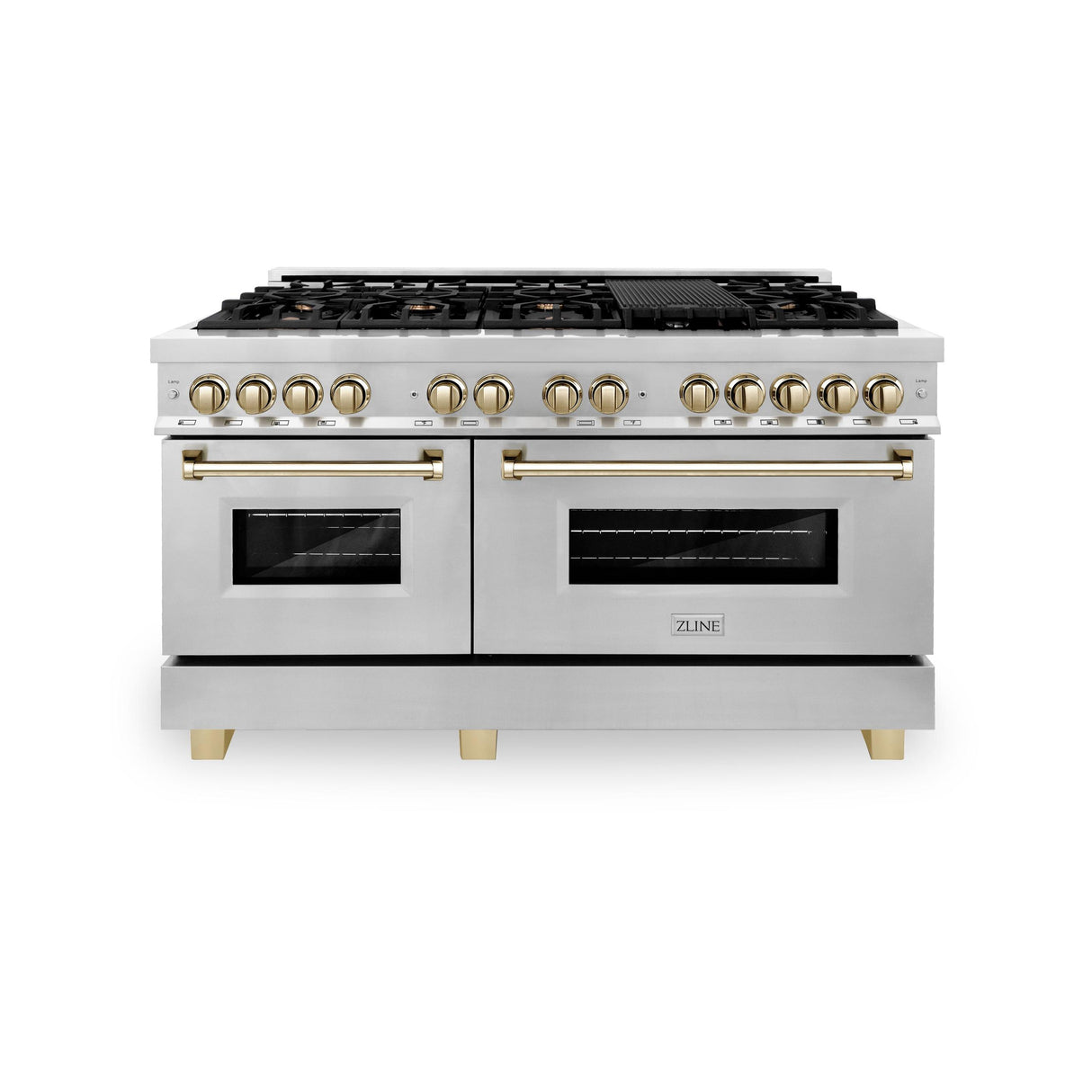 ZLINE RAZ-60-CB Dual Fuel Range in Stainless Steel - image 1