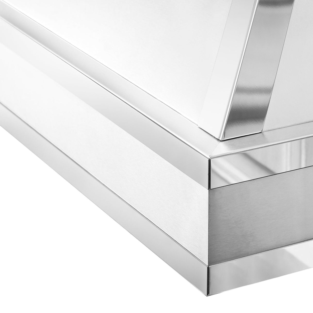ZLINE Designer Series Wall Mount Range Hood in DuraSnow Stainless Steel with Mirror Accents (655MR) - (655MR36)