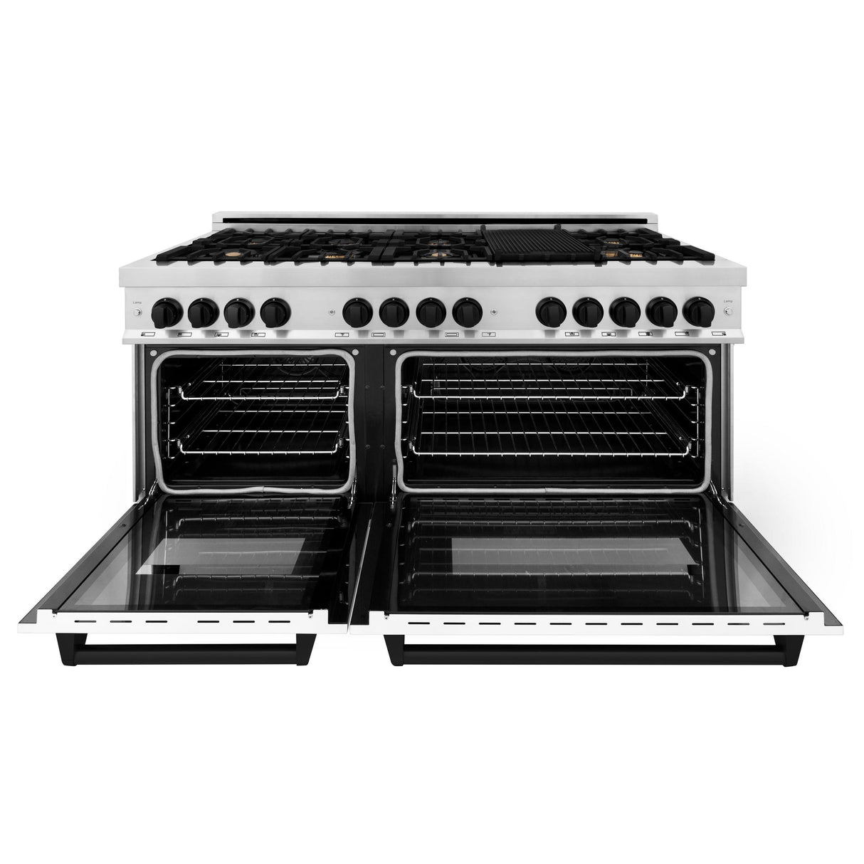 ZLINE RAZ-WM-60-MB Dual Fuel Range in Stainless Steel - image 5