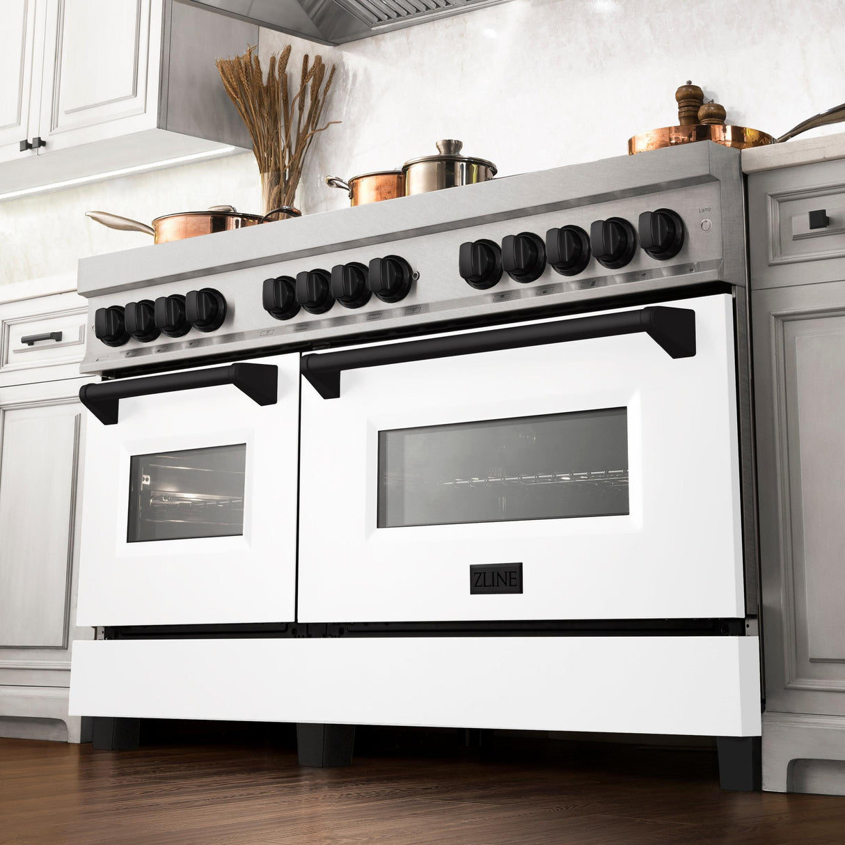 ZLINE RASZ-WM-60-MB Dual Fuel Range in DuraSnow Stainless Steel - image 19