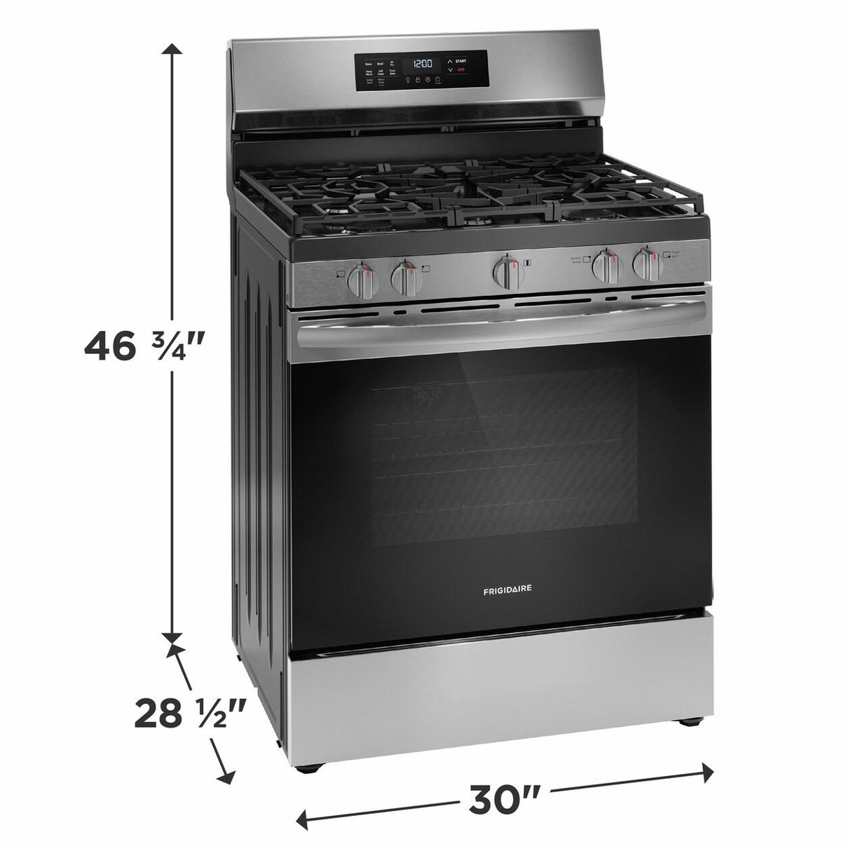 Frigidaire 30" Gas Range with Air Fry - (FCRG3083AS)