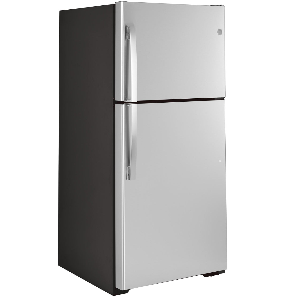 GE GTS22KYNRFS - 33 in. 21.9 cu. ft. Garage Ready Top Freezer Refrigerator - Fingerprint Resistant Stainless