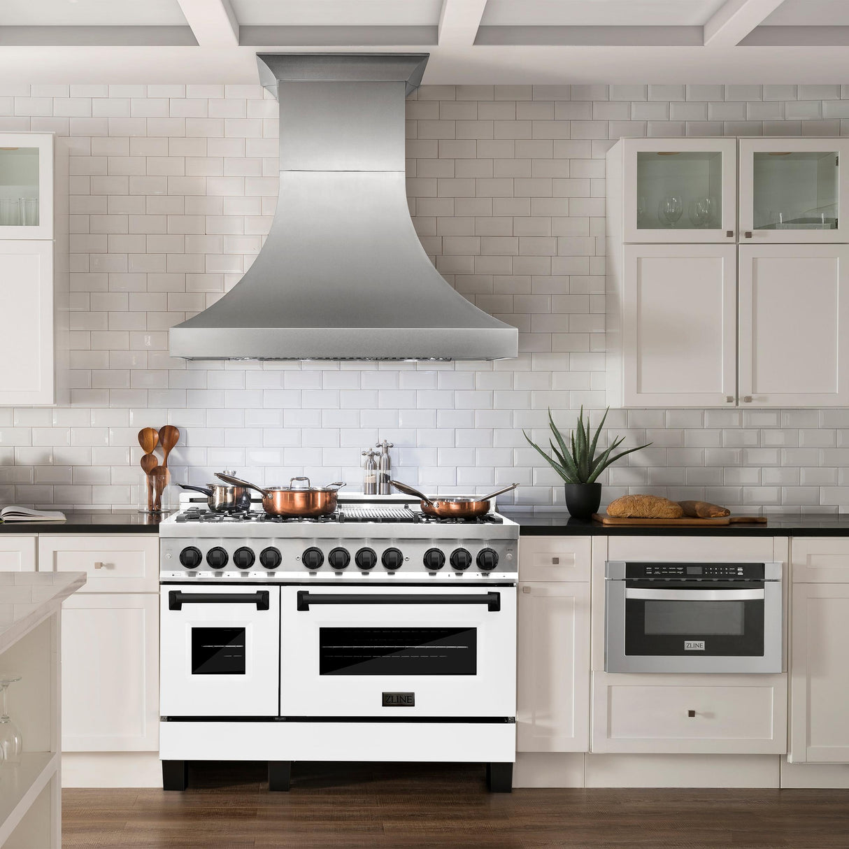 ZLINE RAZ-WM-48-MB Dual Fuel Range in Stainless Steel - image 22