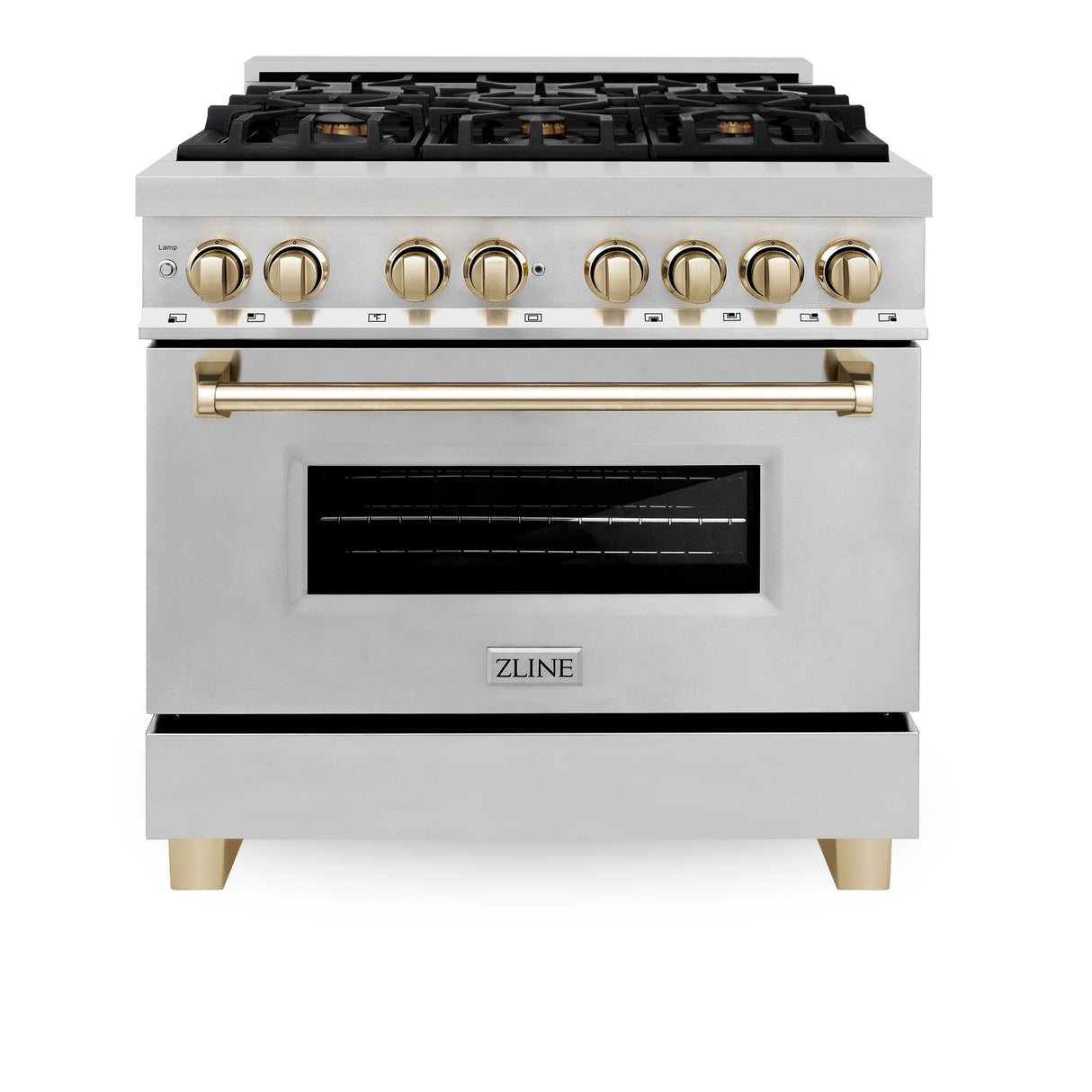 ZLINE RAZ-36-G Dual Fuel Range - image 1