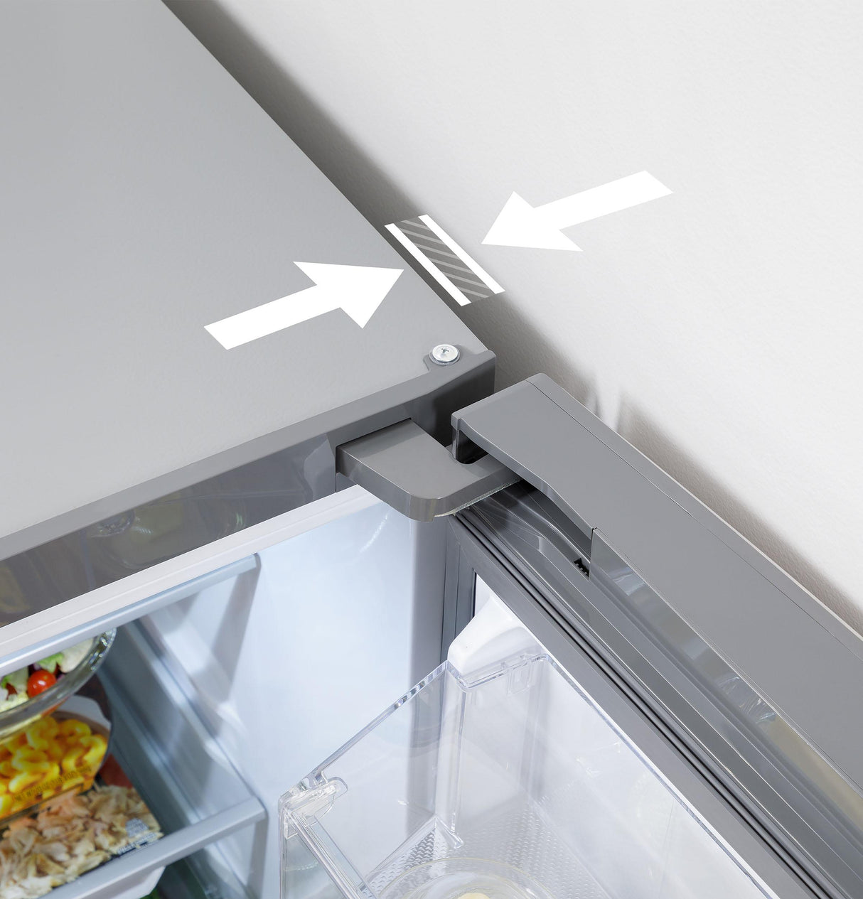 GE GBE17HYRFS - 31 in. 17.7 Cu. Ft. Counter-Depth Bottom-Freezer Refrigerator